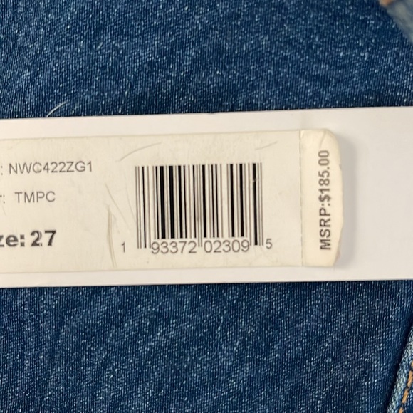 Hudson Crop Collin Skinny Jeans sz 27 Brand new with tags - Picture 7 of 7